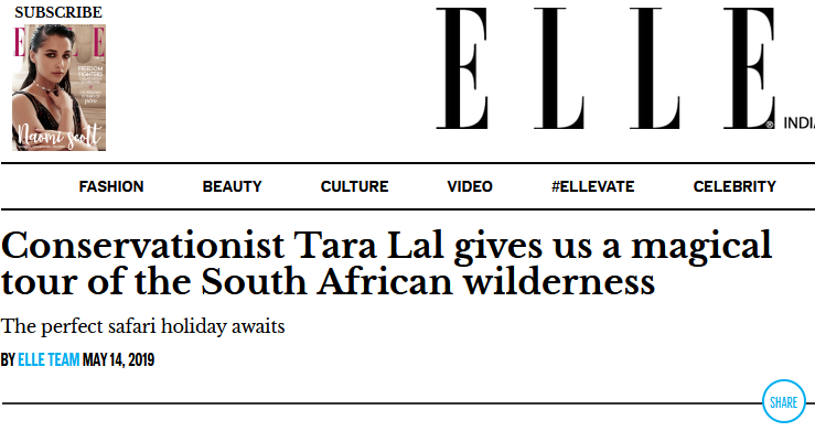 elle india - tara lal